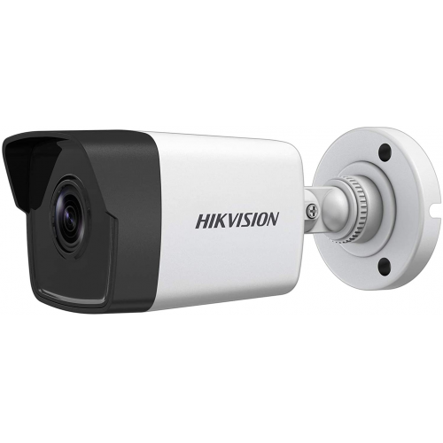 Hıkvısıon DS-2CD1043G0-IUF 4Mpix, 4mm Lens, H265+, 30Mt Gece Görüşü, SD Kart, PoE, Dahili Mikrofon, Mini Bullet IP Kamera