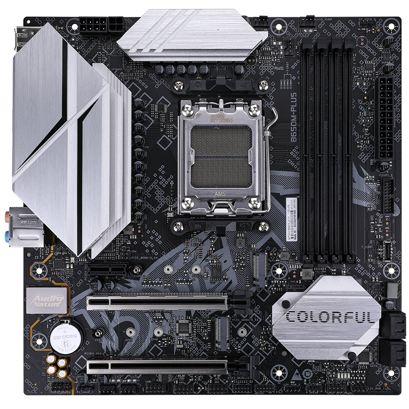 Colorful Battle-Ax B650M-PLUS V14 AM5 DDR5 7600MHz mATX Anakart