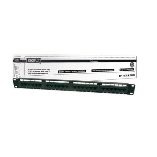 Digitus DN-91624U 24-Port Cat6 Patch Panel