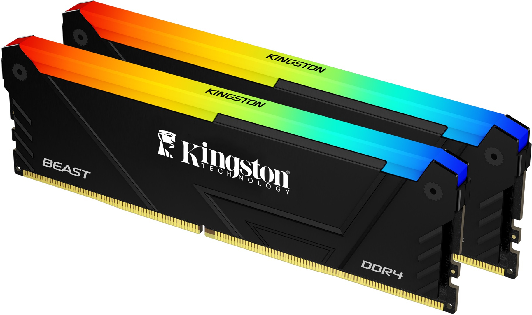 Kingston Beast RGB 16GB (2x8) DDR4 3600 MHz CL17 KF436C17BB2AK2/16TR  Ram