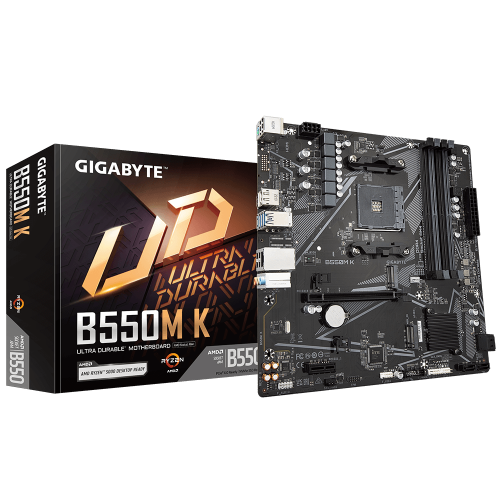 Gigabyte B550M K rev.1.0 4xDDR4 2xM.2 DP HDMI AM4 Anakart