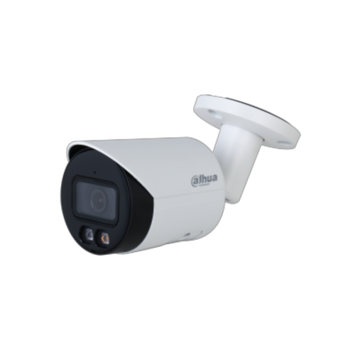 Dahua HFW2249S-S-IL  2Mpix, Full Color, 3,6mm Lens,H265+, 30Mt Gece Görüşü, IP67, Dahili Mikrofon, PoE Bullet IP Kamera