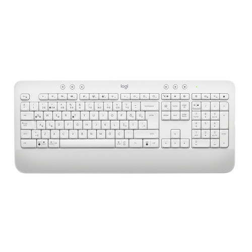 Logitech Signature K650 920-010973 Beyaz Bluetooth Türkçe Q Multimedya Sıvı Temasına Dayanıklı Klavye