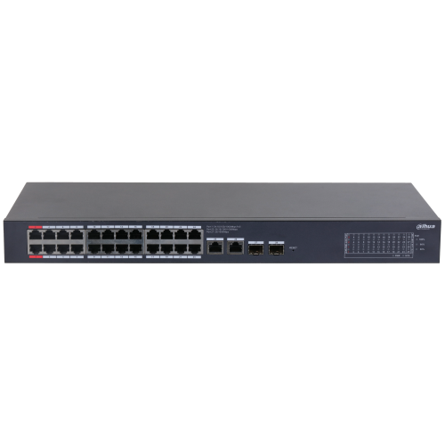 Dahua CS4228-24GT-375 28Port Gigabit 24 Port PoE 375W +2 Port Uplink +2 ...