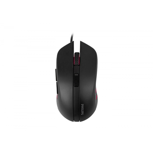 PHILIPS SPK9313, 2400DPI, USB Kablolu, Gaming  Mouse (Siyah)