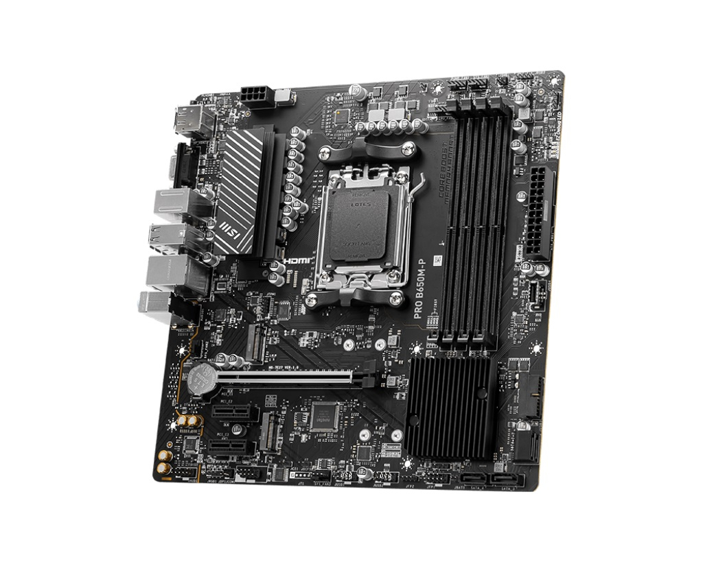 Msi Pro B650M-P AMD AM5 DDR5 6000(oc) Micro ATX Anakart