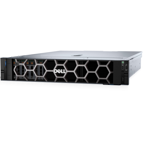 Dell PER760XS6A_2 2x Intel Xeon Gold 5416S 64Gb DDR5 RDIMM Ram 1x960Gb SSD 2x1100W Power Free Dos 2U Kasa RACK Server (6127673)