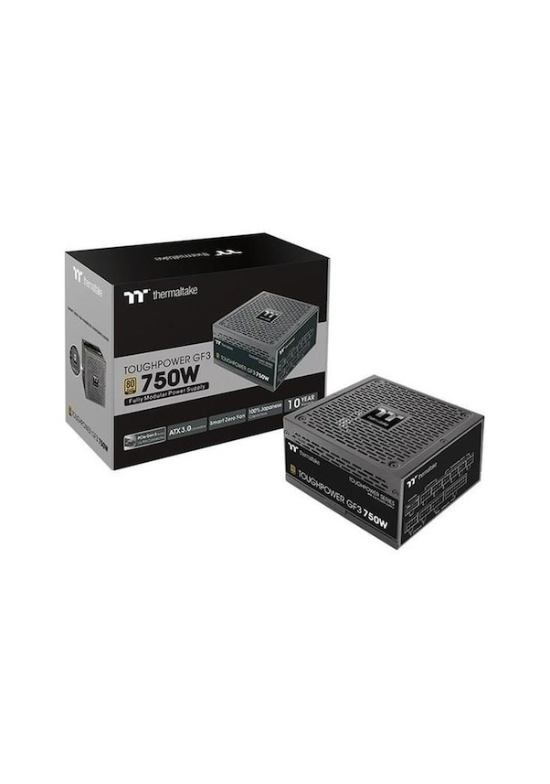Thermaltake Toughpower GF A3 750W 80+ Gold PCIe Gen 5.0 ATX 3.0 Full Modüler 12cm Fanlı PSU Güç Kaynağı