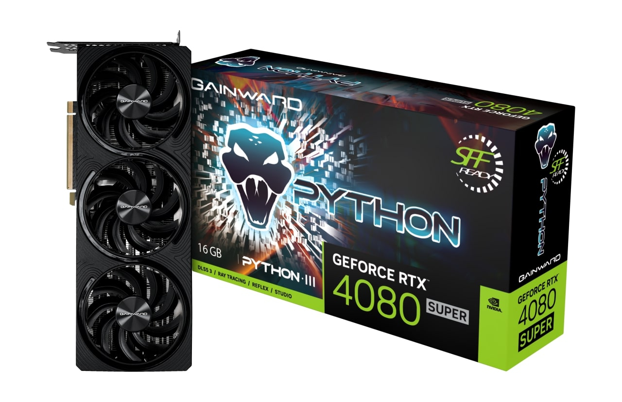 Gainward RTX4080 Super Python III OC 16GB GDDR6X 256bit Ekran Kartı