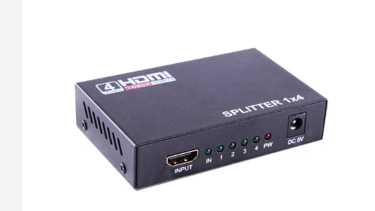 Qport Q-SPL4 Full HD 1 Giriş 4 Çıkış HDMI Splitter (Sinyal Çoğaltıcı)