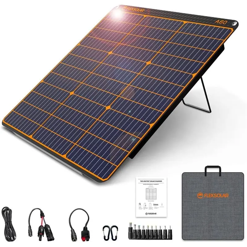 FlexSolar A60 60W Taşınabilir Güneş Paneli