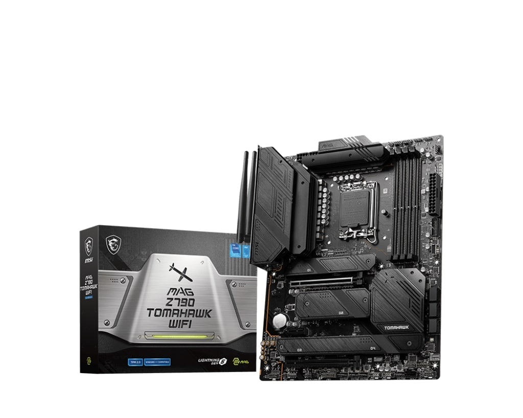 MSI Mag Z790 Tomahawk Wi-Fi Intel LGA1700 7200MHz DDR5 ATX Anakart