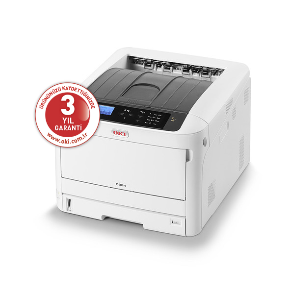 Oki C824DN A3-A4 20 ppm Renkli Lazer Yazıcı