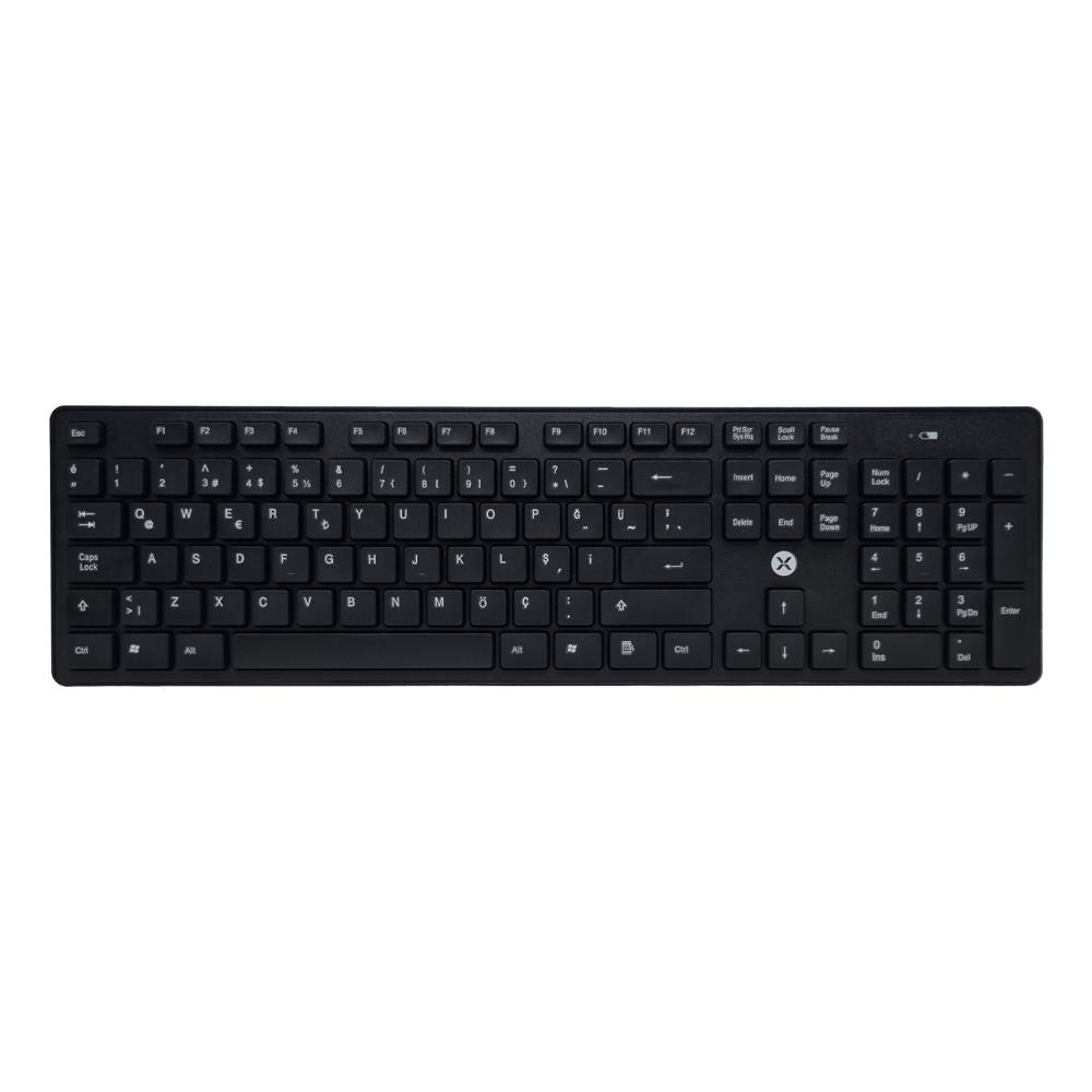 Dexim DKA005 Siyah KW-103  2.4 Ghz Kablosuz Q Klavye