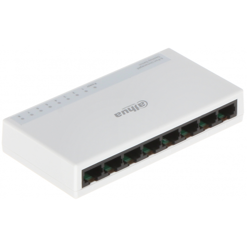 Dahua PFS3008-8ET-L 8 Port MegaBit Yönetilemez Masaüstü Switch