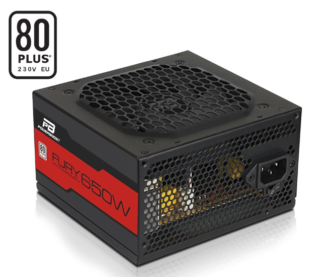 PowerBoost BST-ATX650BEU BRIO 650w 80+ Bronze 12cm Fanlı ATX PSU Kutusuz
