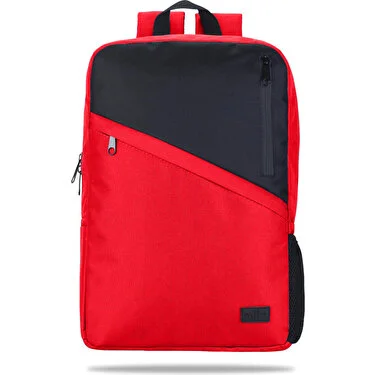 Classone 15,6 inch W302- Mila Kırmızı Sırt Çantası