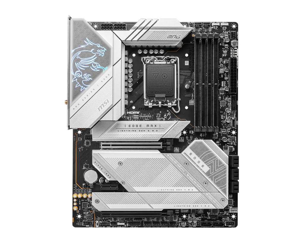 MSI MPG Z790 EDGE TI MAX WIFI SOKET 1700 DDR5 7800MHZ(OC) PCI-E GEN5 M.2 USB3.2 DP HDMI 1X2.5G LAN WI-FI 7 ATX ANAKART