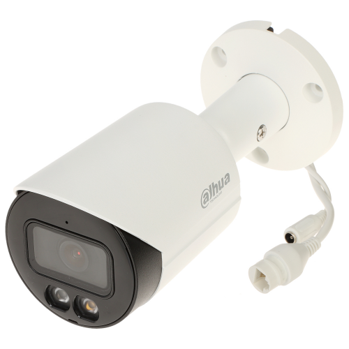 Dahua IPC-HFW2449S-S-IL  4Mpix Full Color 3,6mm Lens H265+ 30Mt Gece Görüşü IP67 Dahili Mikrofon PoE Bullet IP Kamera