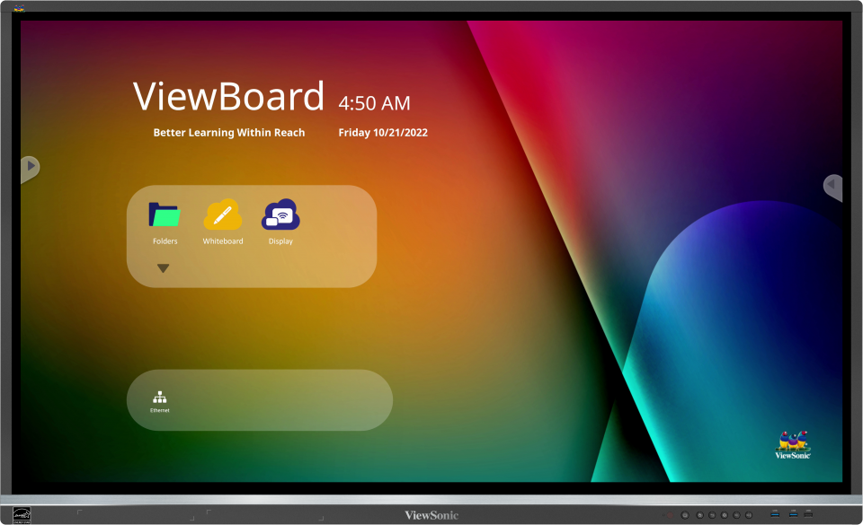 VıewSonıc IFP5550-5 ViewBoard 55 İnç 4K İnteraktif Dokunmatik Ekran
