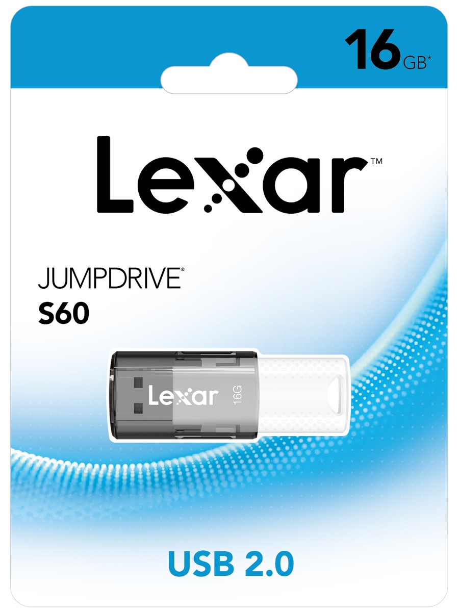 Lexar 16GB LJDS060016G-BNBNG USB BELLEK JUMPDRIVE S60 USB2.0 Flash Drive