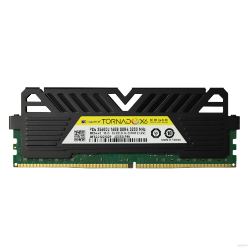TwinMOS TornadoX6 16GB DDR4 3200MHz 1.2V TMMDD416GB3200DKBX6 Desktop Ram