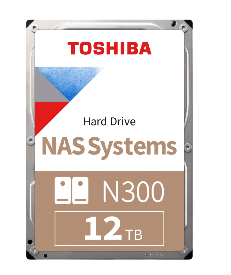 Toshiba 3,5 N300 12TB 256MB 7200RPM HDWG21CUZSVA
