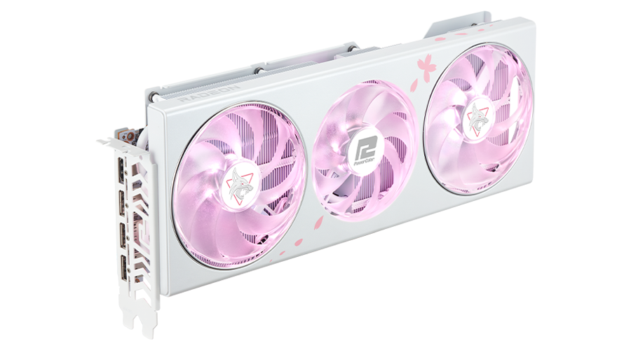 Powercolor Hellhound RX7800XT 16G-L/OC SAKURA Limited Edition GDDR6 256Bit Ekran Kartı