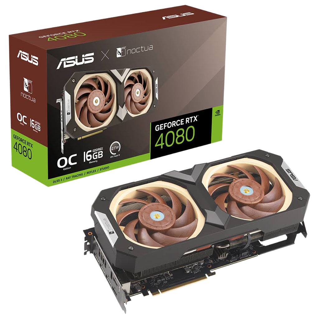 Asus RTX 4080 RTX4080-O16G-NOCTUA 256 Bit GDDR6X 16 GB Ekran Kartı