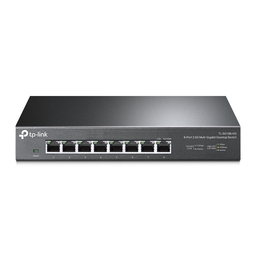 Tp-Link TL-SG108-M2 8 Port 10/100/1000 Yönetilemez Switch
