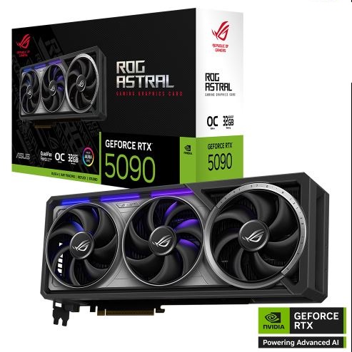 Asus Rog Astral-RTX5090-O32G-Gaming 32Gb 512Bit GDDR7 2xHDMI 3xDP GAMING Ekran Kartı