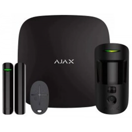 Ajax HubKit/StarterKit Kablosuz Alarm Kiti Siyah