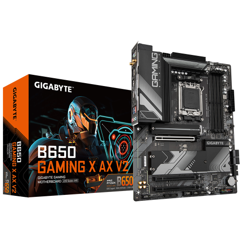 Gigabyte B650 Gaming X AX V2 4xDDR5 3xM.2 DP HDMI Type-C Wi-Fi 6E Bluetooth v5.3 AM5 Gaming Anakart