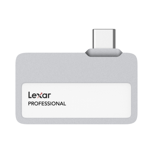 Lexar 2TB LSL400S002T-RNBNG Professional Go External Portable USB3.2 Gen2 Up To 1050mb/s Read And 1000mb/s Write With Hub SSD