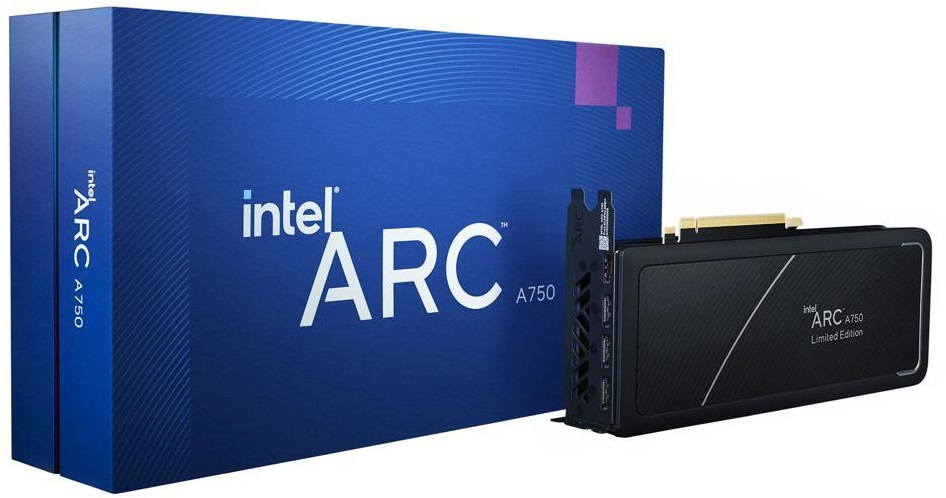 Intel Arc A750 21P02J00BA 256 Bit GDDR6 8 GB Ekran Kartı
