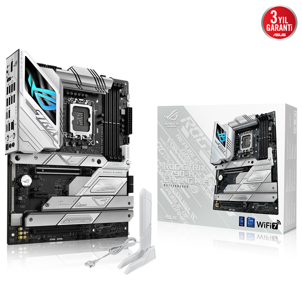 ASUS ROG STRIX Z790-A GAMING WIFI II DDR5 DP HDMI 5XM2 USB3.2 WiFi 7 BT RGB LAN ATX 1700P Anakart