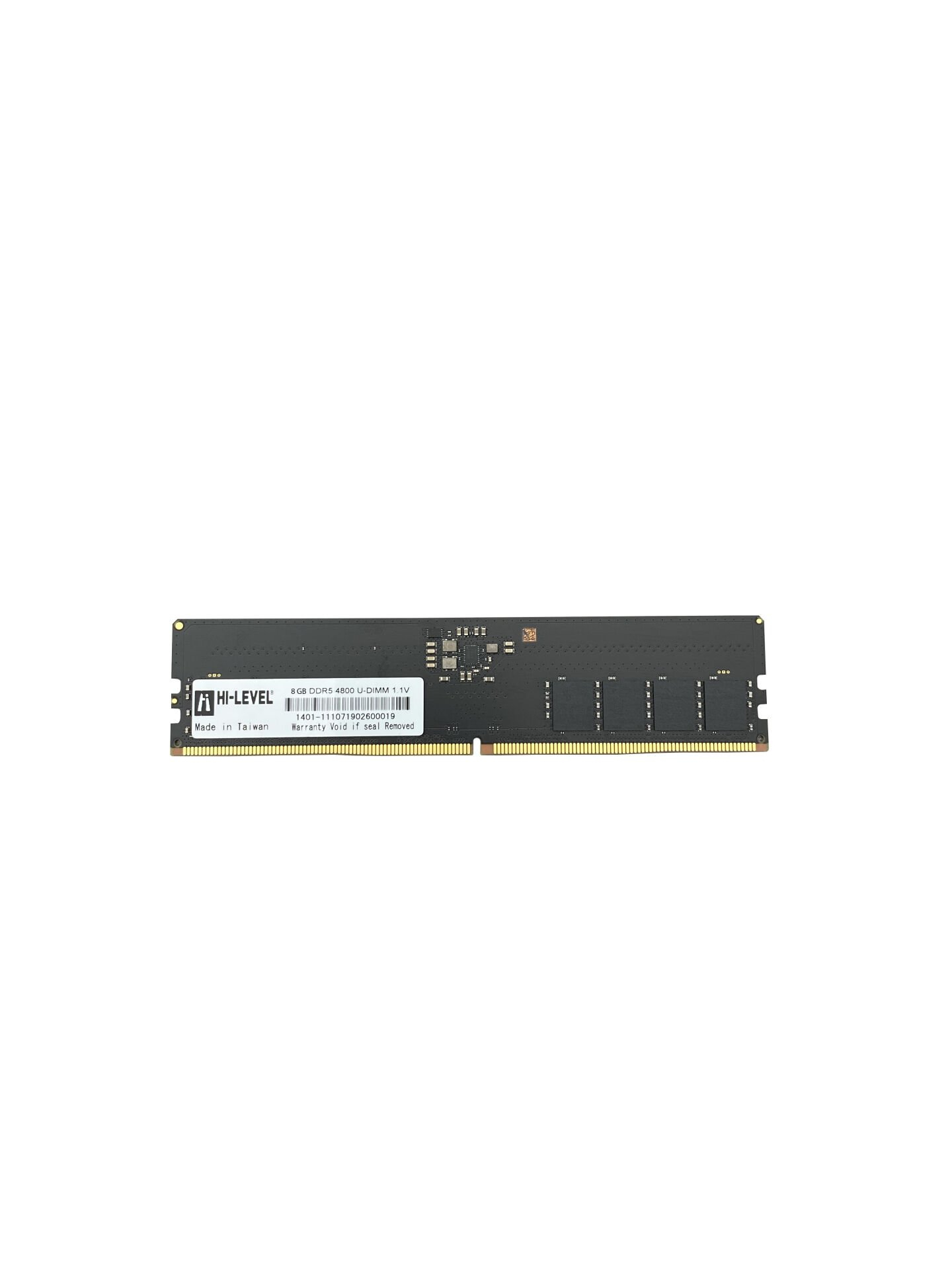 Hi-Level 8GB DDR5 4800 MHz CL40 HLV-PC38400D5-8G Ram