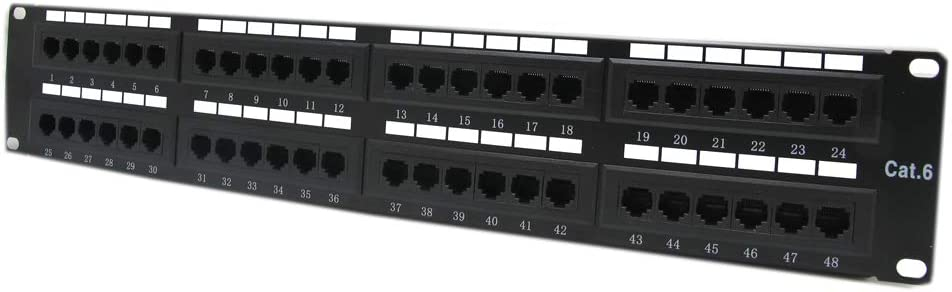 Codegen COD648 CAT6 1U UTP Patch Panel 48Port