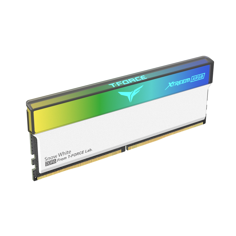 Team T-Force XTREEM ARGB White 32GB 2x16GB 6000MHz DDR5 Gaming Ram (FFAD532G6000HC30DC01)