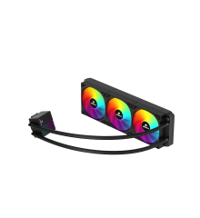 GameBooster PRIME P360B Rainbow Fanlı LGA1700/AM5 Uyumlu 360mm CPU Siyah Sıvı Soğutma Sistemi
