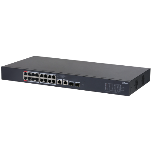 Dahua CS4220-16GT-240 16Port Gigabit 16 Port PoE 240W +2 Port Gigabit Uplink +2 Port SFP Gigabit Combo Cloud Yönetilebilir Switch