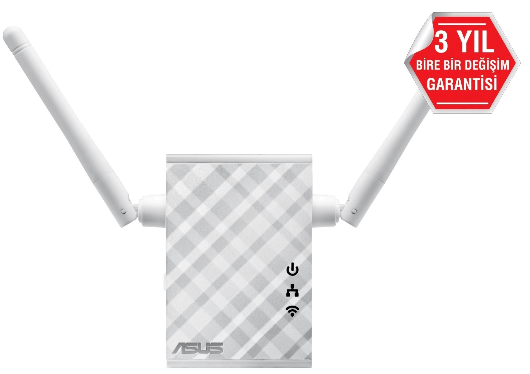Asus RP-N12 300Mbps Priz Tipi Menzil Genişletici