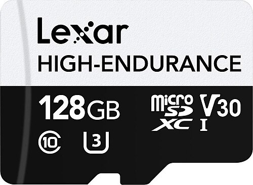Lexar 128GB LMSHGED128G-BCNNG MICROSD High-Endurance MİCROSDHC/MICROSDXC UHS-I Cards Up To 100MB/S Read 45MB/S Write C10 A1 V30 U3
