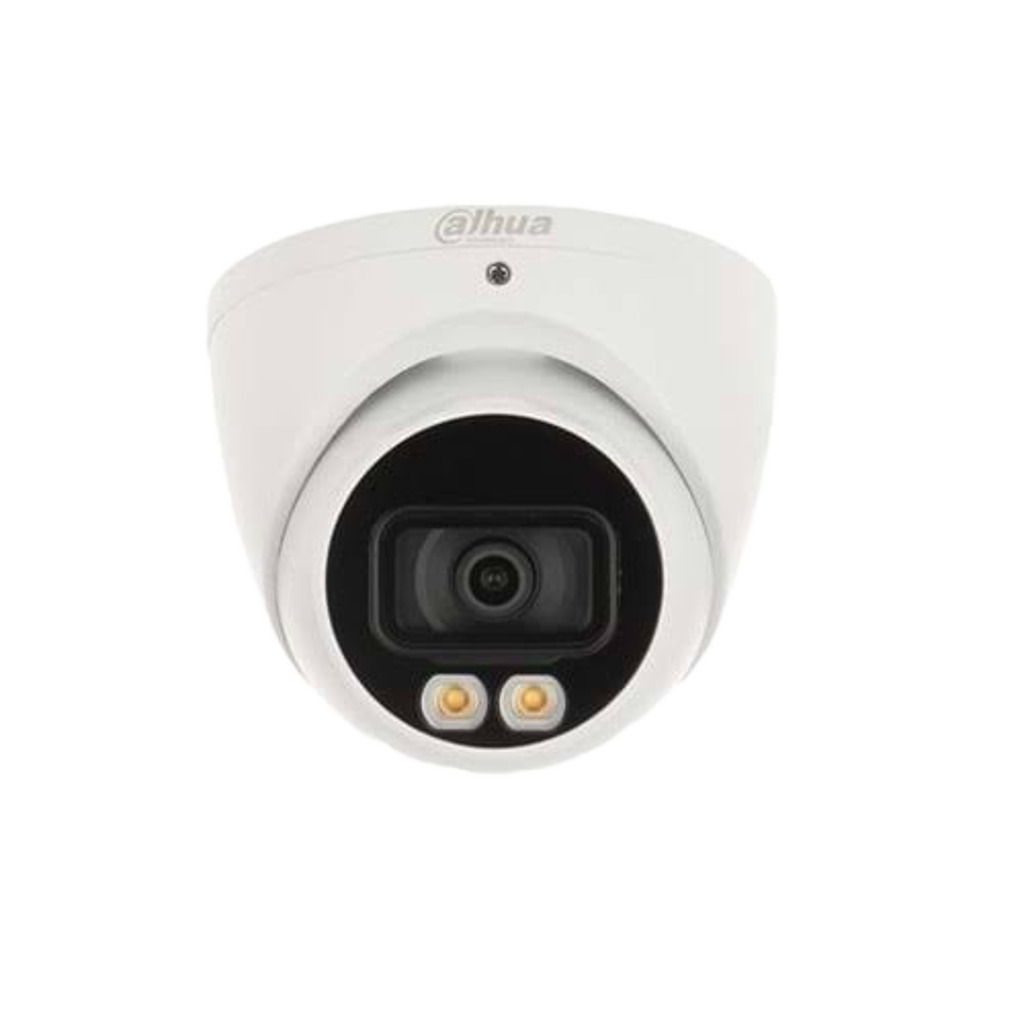 Dahua HAC-HDW1209TQP-A-LED-0280B 2Mpix  40 Mt Gece Gör., 2,8mm Lens, Full Color,Dahili Mikrofon, 4 IN 1, Dome Kamera