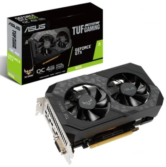 Asus Tuf-GTX1650-O4GD6-P-Gaming 4GB 128Bit GDDR6 Ekran Kartı