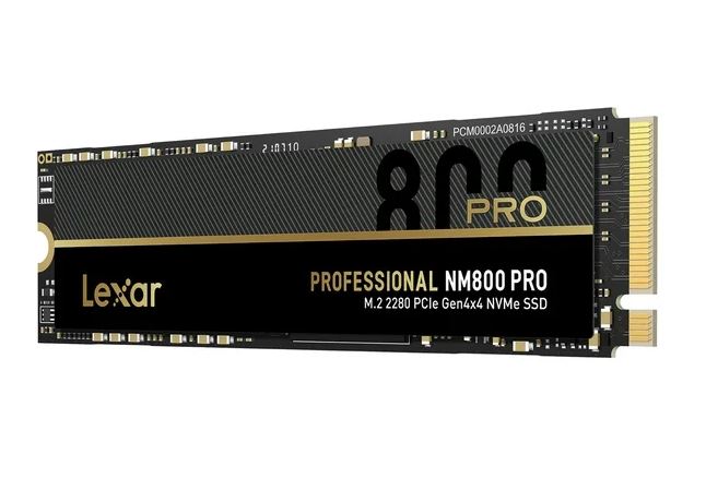 Lexar NM800P 512GB PRO LNM800P512G-RNNNG PCIe GEN4X4 M.2 NVMe 7450-3500Mb/s SSD