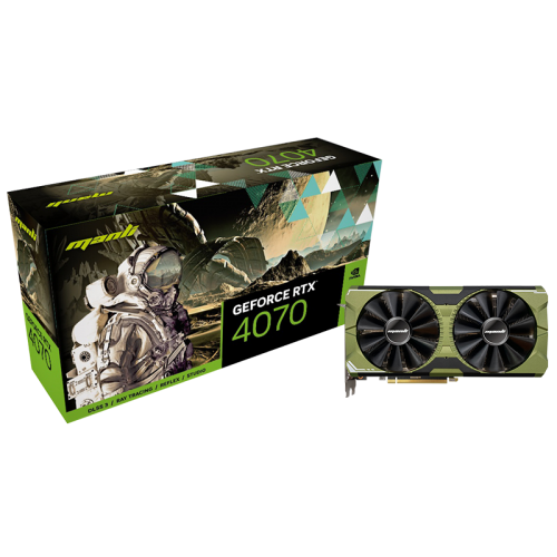 Manli RTX 4070 M-NRTX4070/6RFHPPP-M2545 12Gb 192Bit GAMING Ekran Kartı