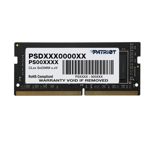 Patriot Signature Line 8GB(1x8GB) DDR4 3200MHz CL22 SODIMM Laptop Ram