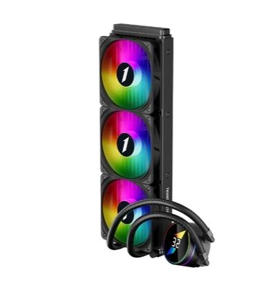 1st Player ThunderStorm TS3 360mm Siyah ARGB Sıcaklık Ekran Göstergeli AM5 / LGA1700 İşlemci Sıvı Soğutucu