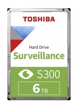 Toshiba S300 Pro Surveillance 6TB 5400Rpm SATA3 256MB 7/24 HDWT860UZSVA Güvenlik Diski